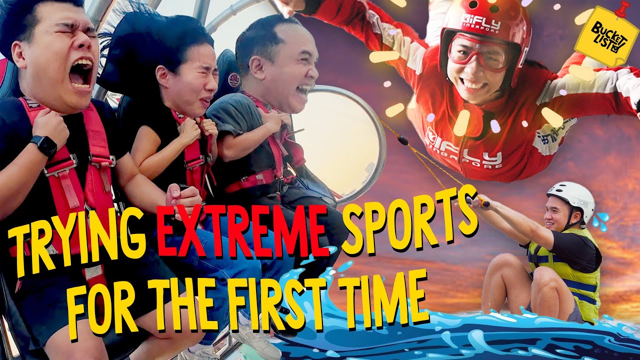 We Tried Indoor Skydiving, Wakeboarding & Reverse Bungee For The First Time! | Bucket List Ep 1