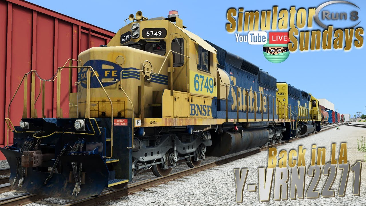 Run 8 Live | Y-VRN2271 | Back in Los Angeles