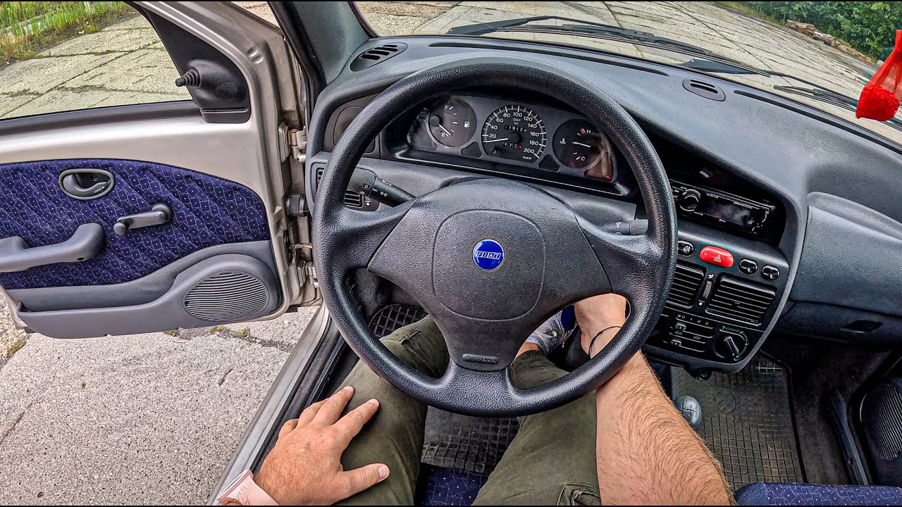 1997 Fiat Siena | 1.4 I 71 hp | POV Test Drive