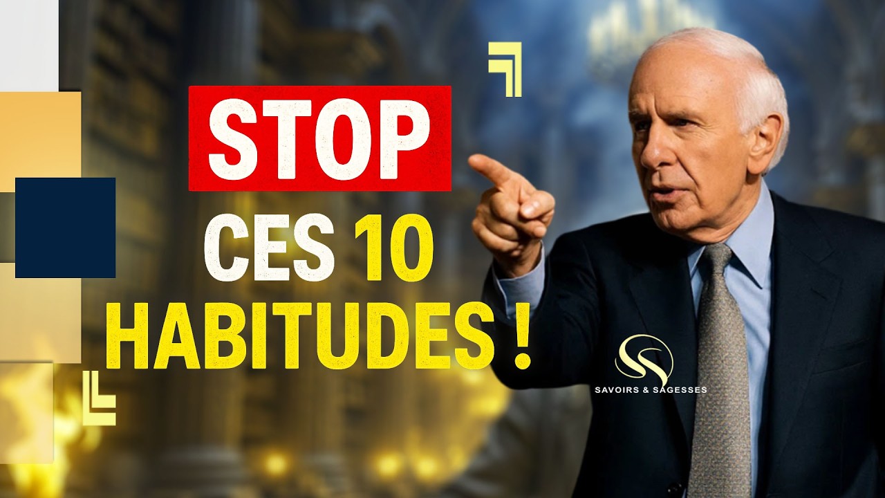 10 Habitudes Autodestructrices à Éliminer pour Réussir (Motivation Jim Rohn)