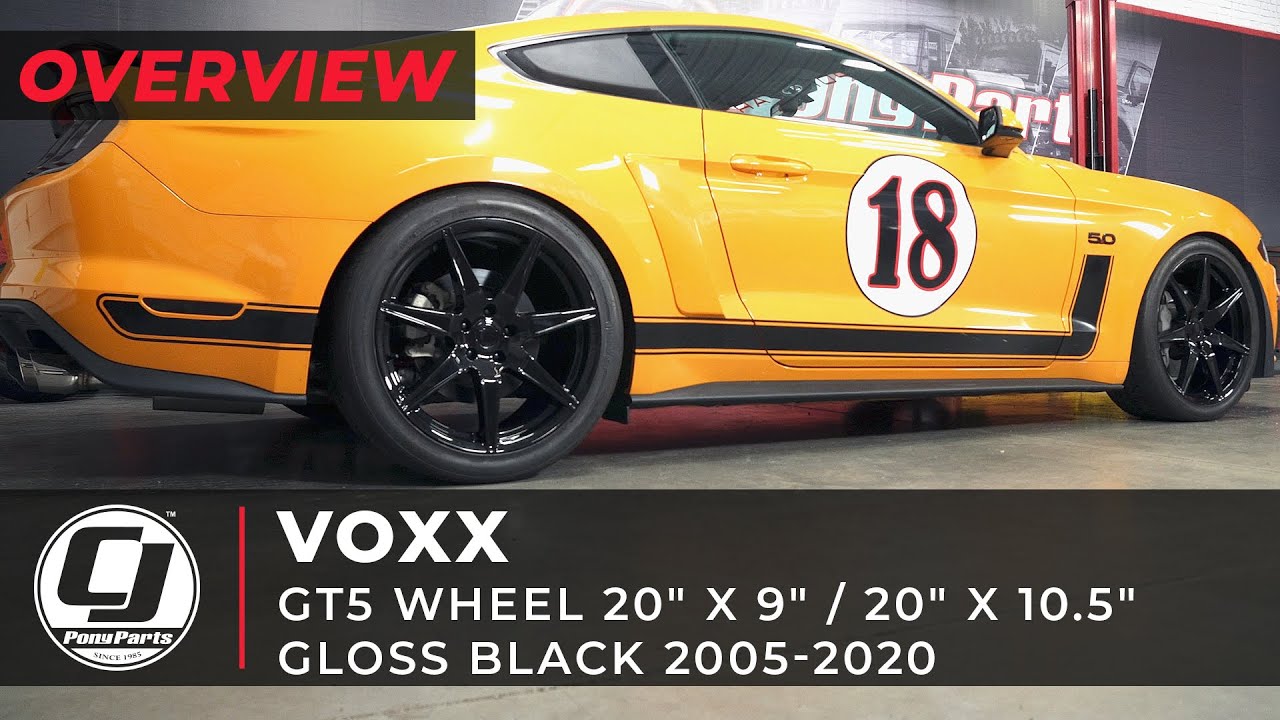 The New VOXX GT5 Wheel Pays Homage To The 2020 Shelby GT500 Carbon Track Pack Wheel