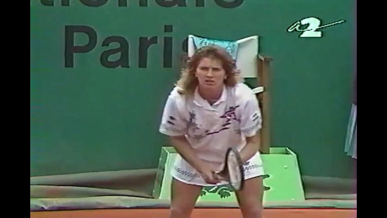 14th meeting Steffi Graf vs. Gabriela Sabatini Roland Garros 1988 SF 💗