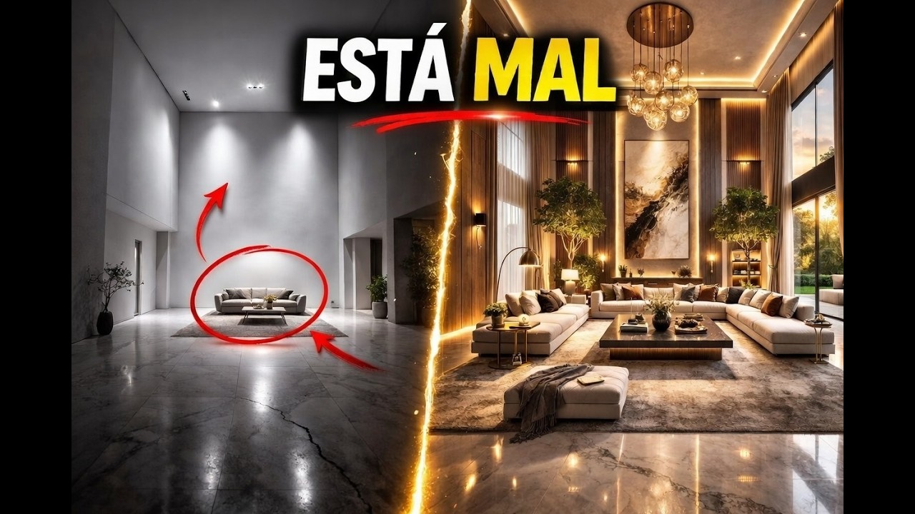 👉 “NO Diseñes una Sala con Techos Altos Sin Ver Esto”