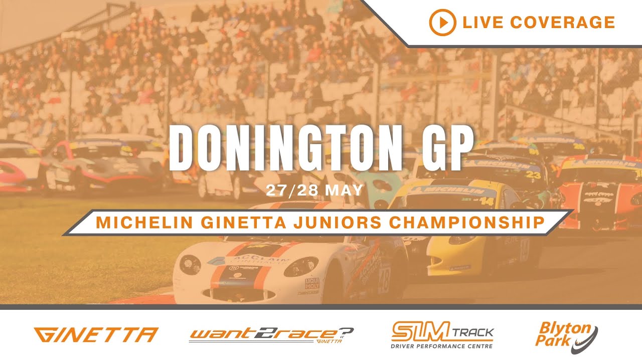 2023 Michelin Ginetta Junior Championship – Round 9 – Live from Donington Park