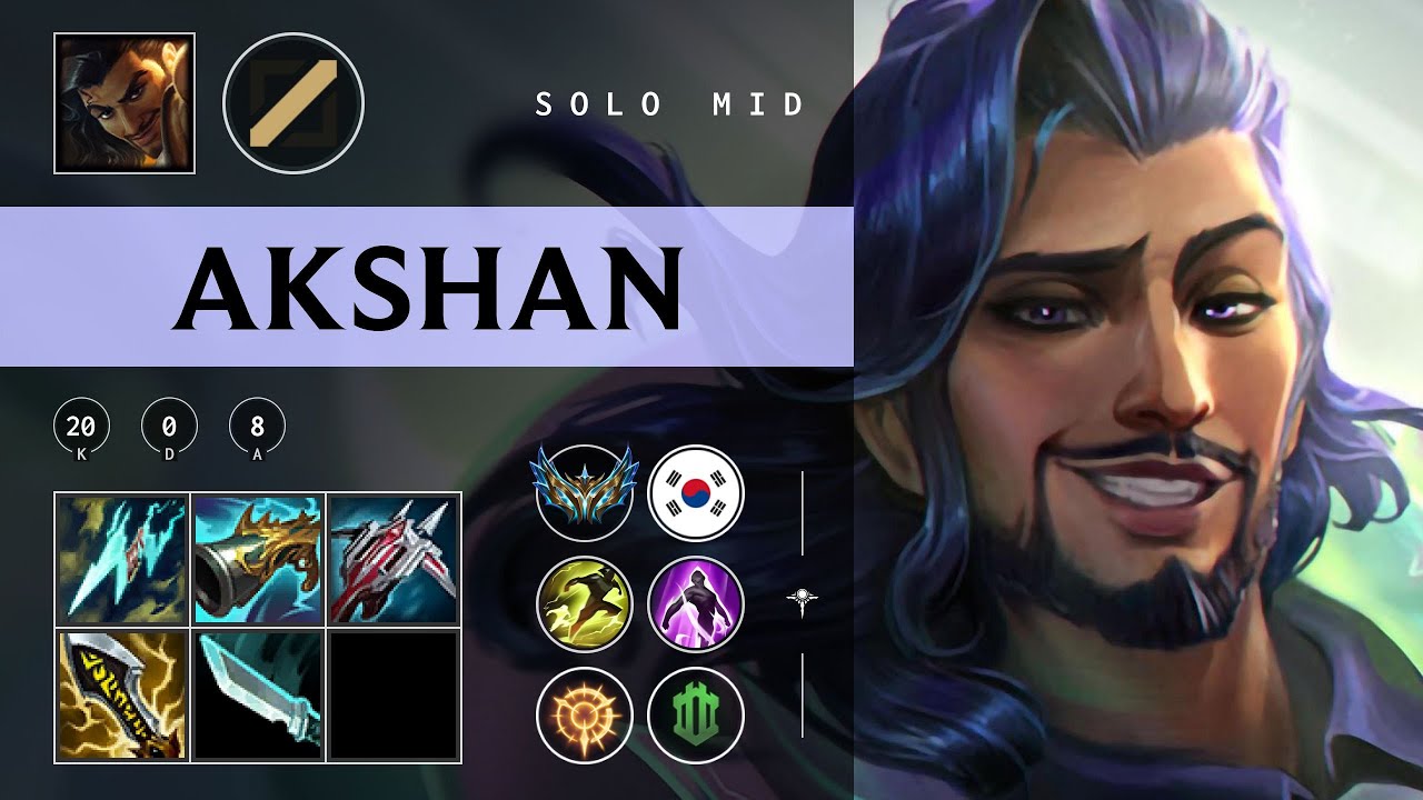 Akshan Mid vs Viktor - KR Challenger Patch 25.24