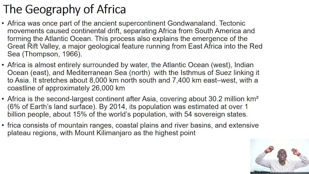 ASP101D AFRICAN STUDIES WEEK 2