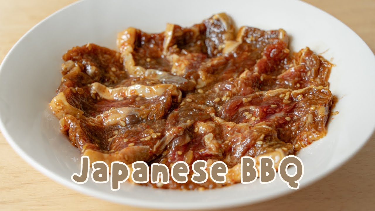 Japanese BBQ 焼き肉 Yakiniku | Make your own sauce | Home cooking recipe | wacipes
