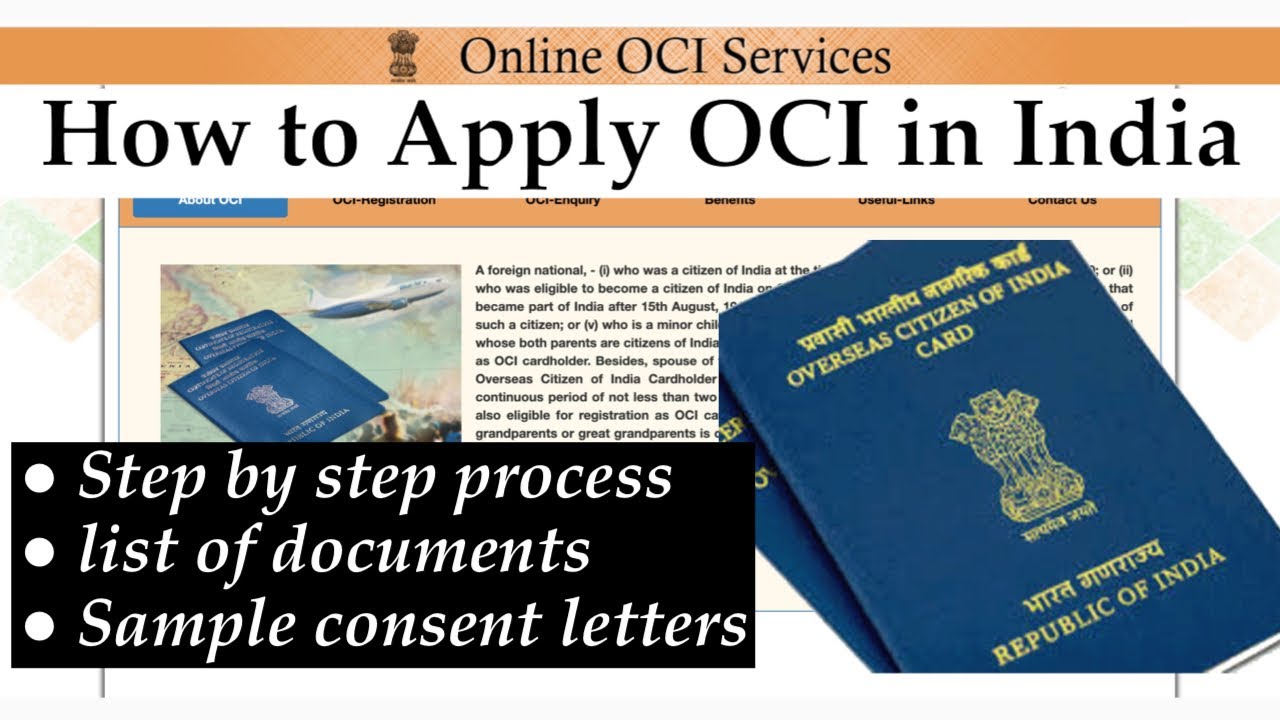 How to Apply OCI in INDIA | STEP BY STEP PROCESS | FRRO | NEW 2021