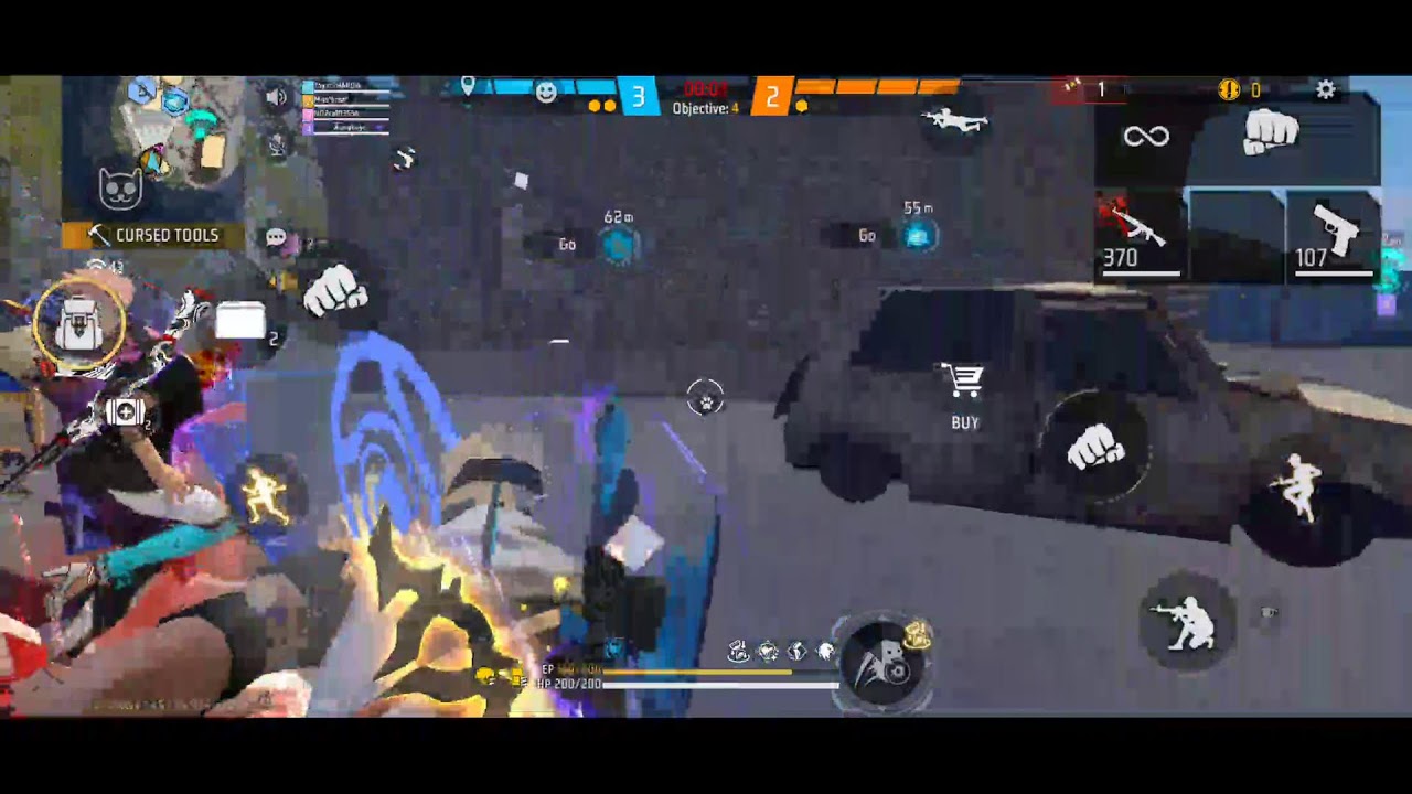 free fire cs live join with team code rank push Live