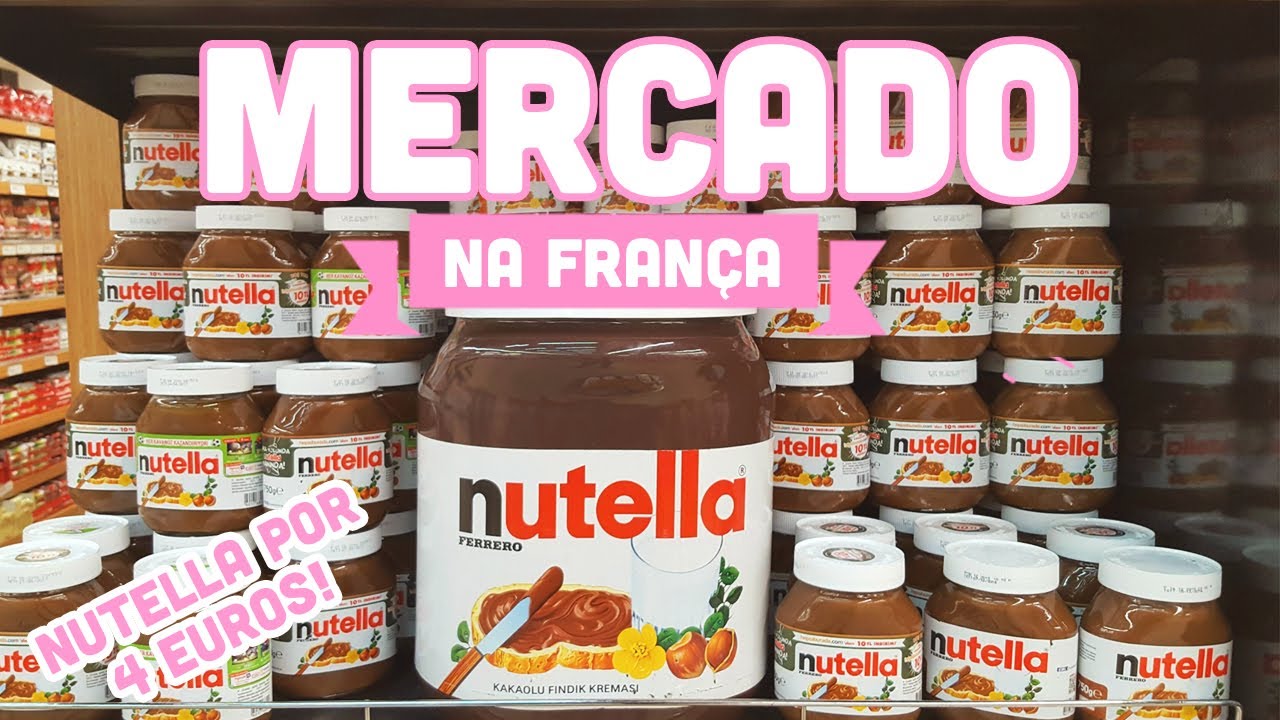 Compra de supermercado na França!