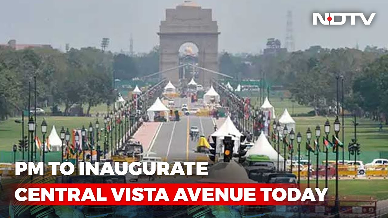 PM To Inaugurate Central Vista Avenue Today