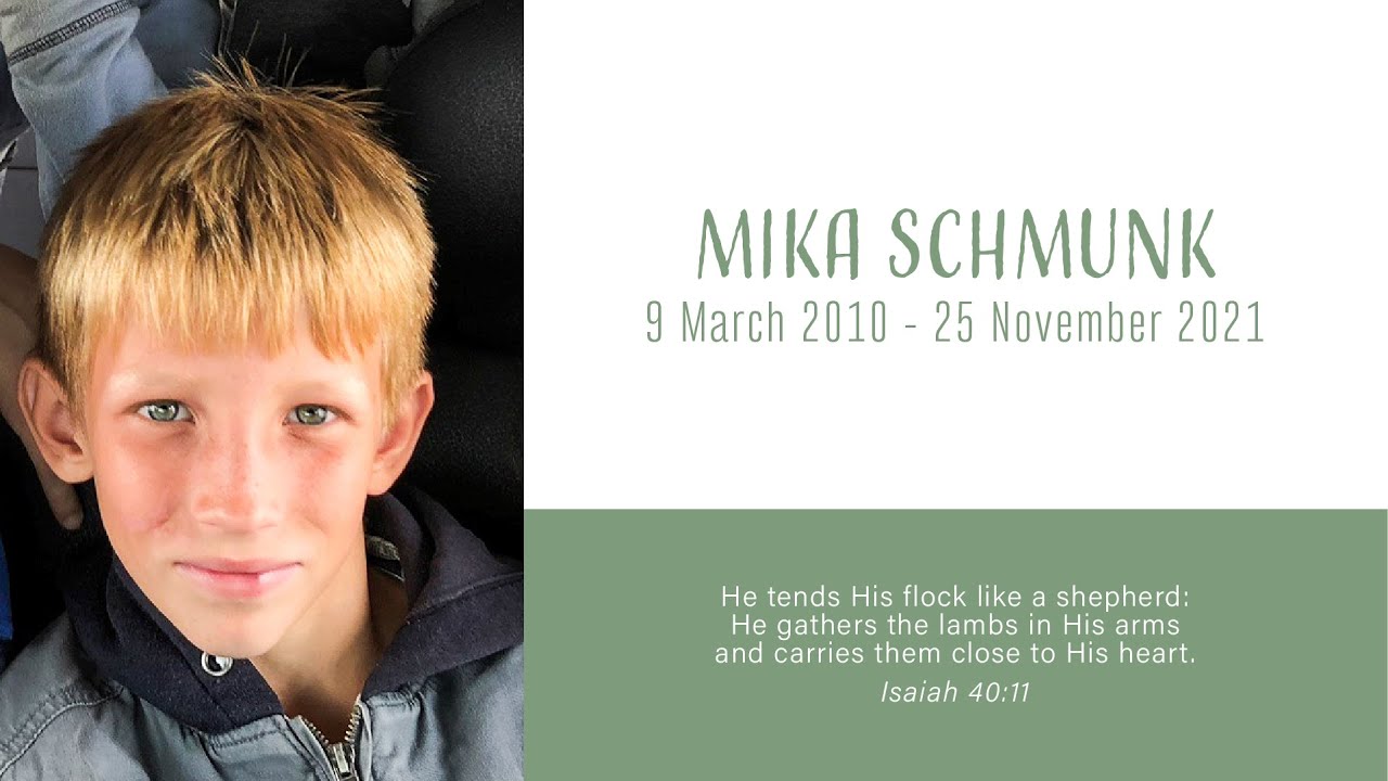 Funeral of Mika Schmunk - 28 November 2021