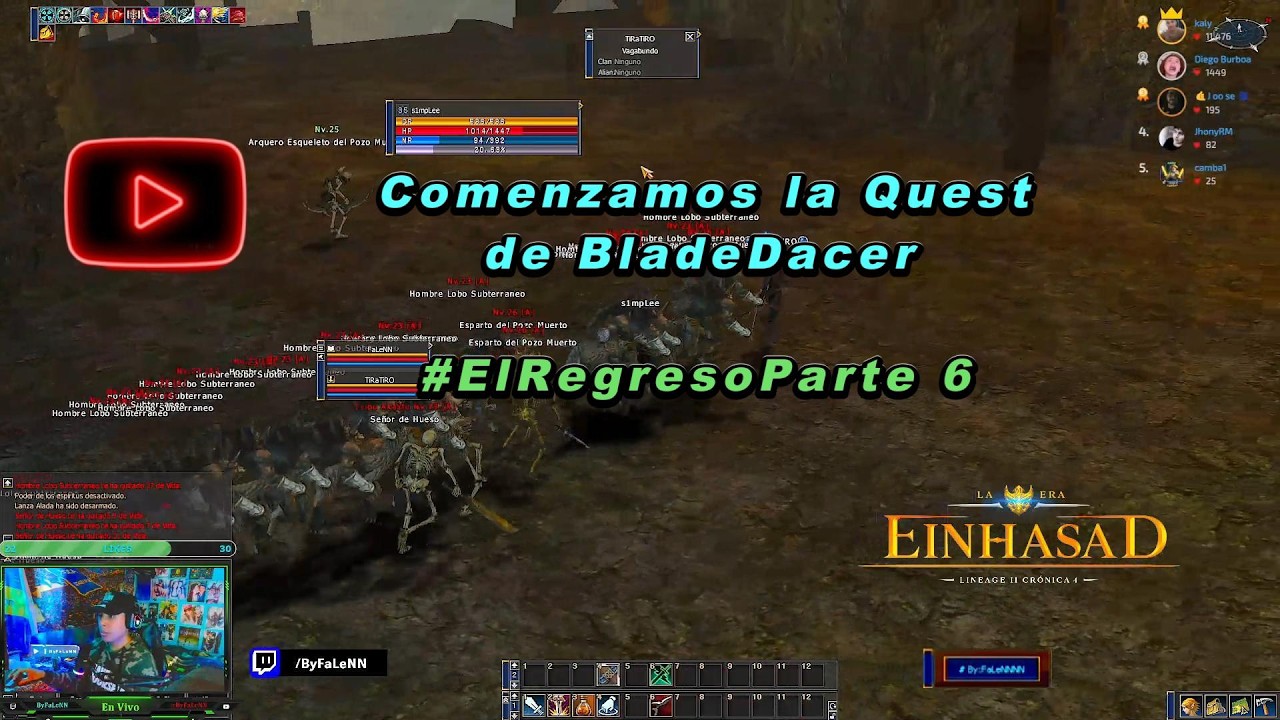 🔴[L2 LaEraDeEinhasaD x5 ]  Arrancamos Misión  de 2do Cambio! - 01/03/2026  #mmorpg #l2 #lineage2