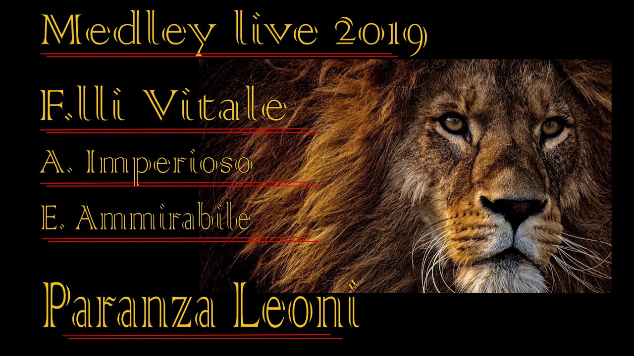 Medley live Paranza Leoni 2019 (Official Video)