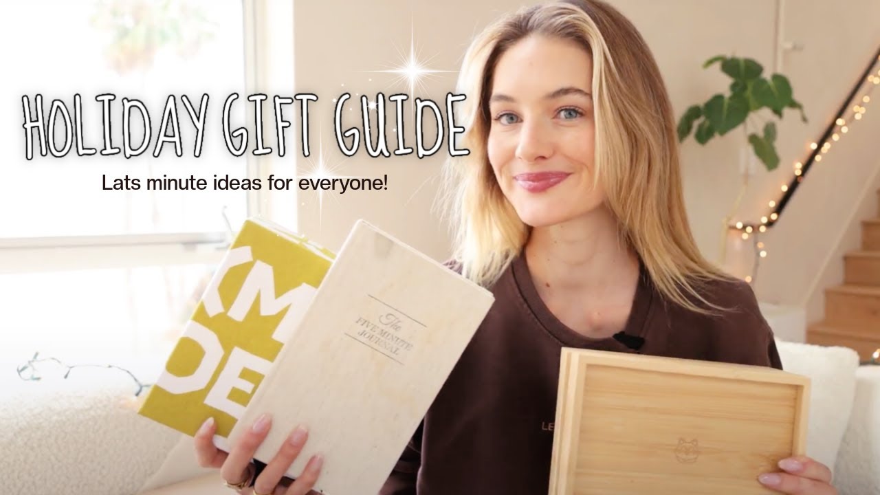 Holiday Gift Guide 2022 | Last Minute Gift Ideas for Everyone | Sanne Vloet