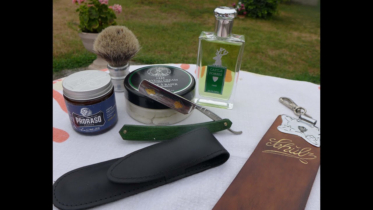 Straight Razor Thiers Issard le Loup et Bellier 5/8 - Castle Forbes 1445