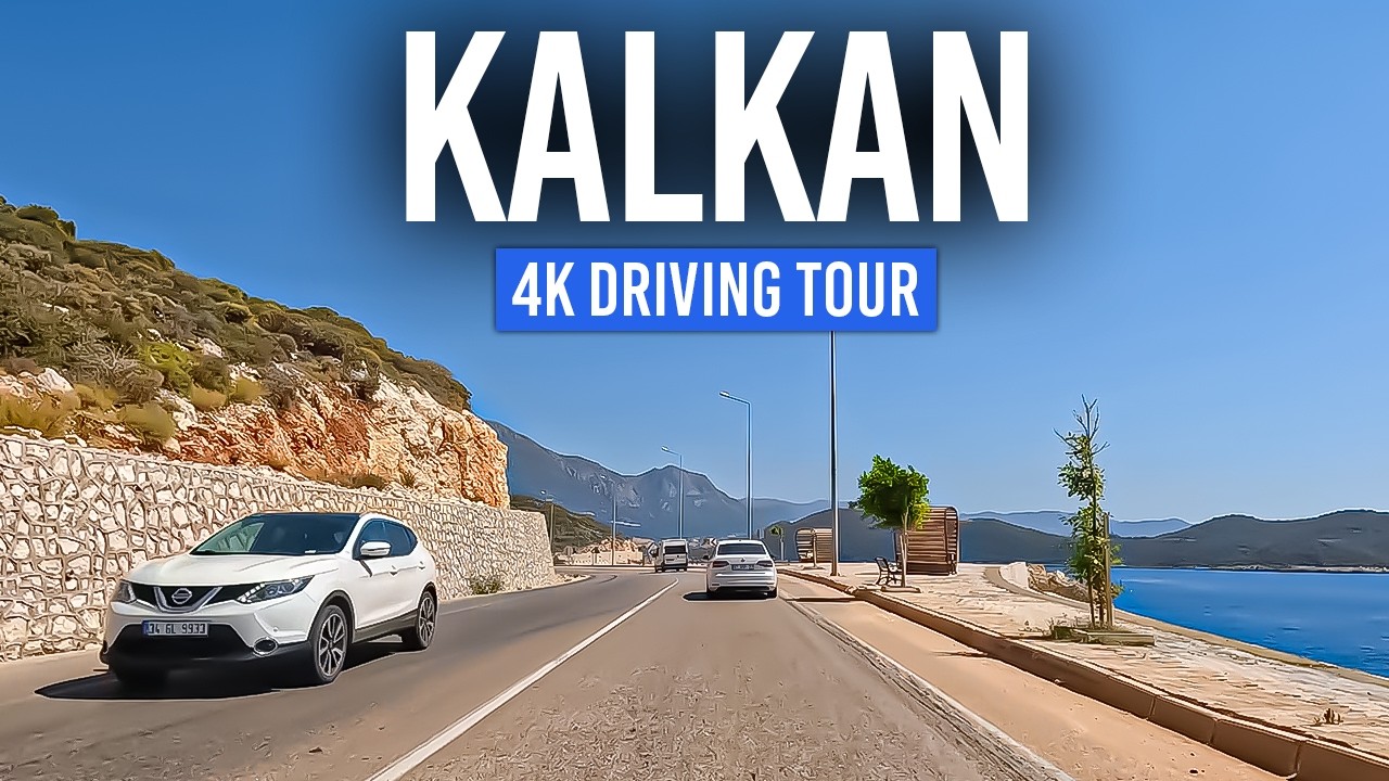 KALKAN to KAŞ 🇹🇷 A Mediterranean Dream Drive | 4K Driving Tour