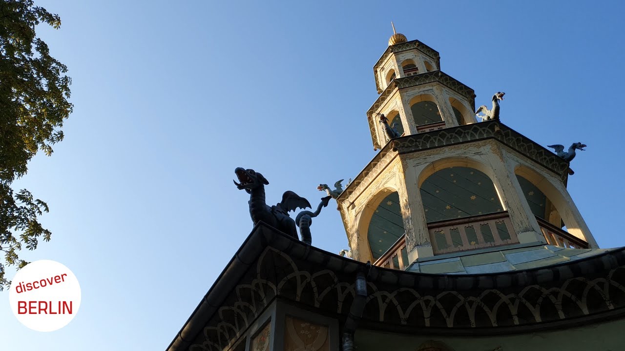 [4K] Alexandrowka, Dragon House and New Palace in Potsdam - Berlin + Potsdam Bike Tour #4