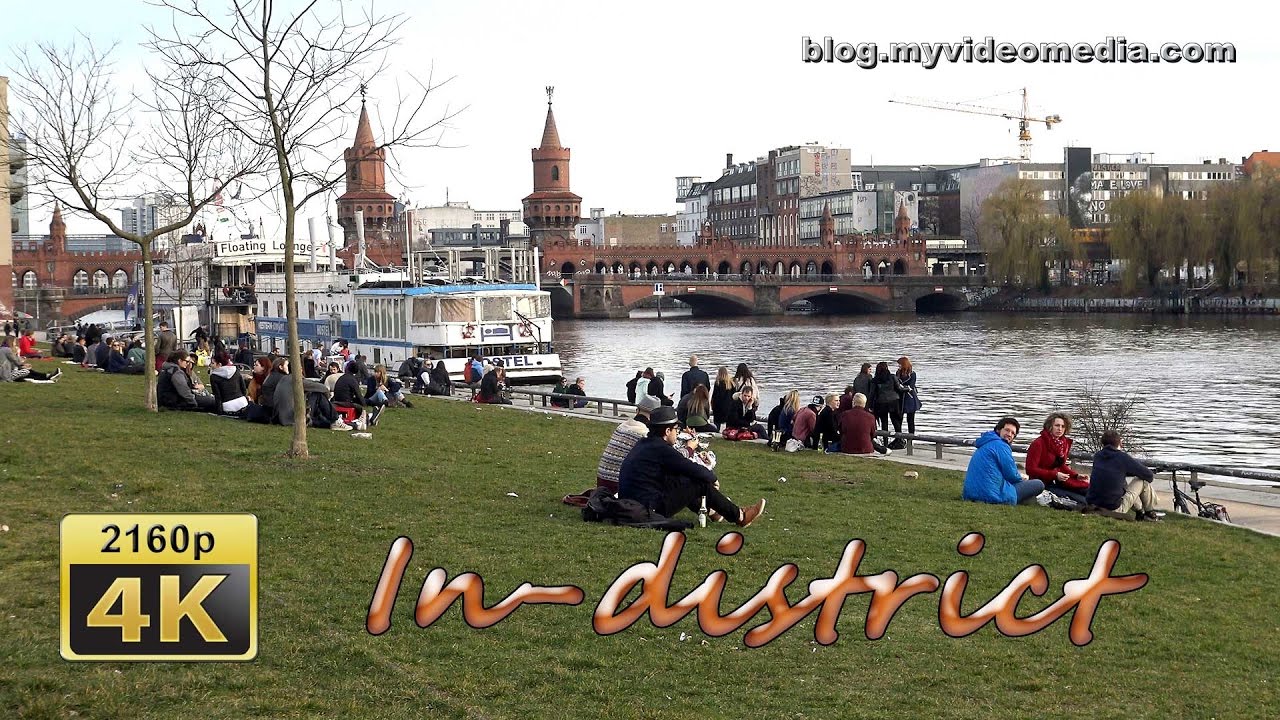 East Side Gallery and Oberbaum Bridge, Berlin - Germany 4K Travel Channel