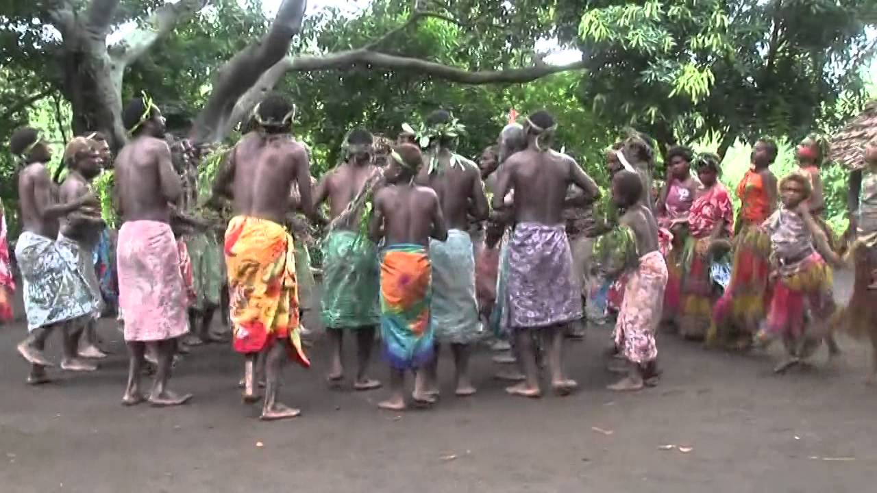 Impression from a Kastom Village at Tanna Island - Vanuatu