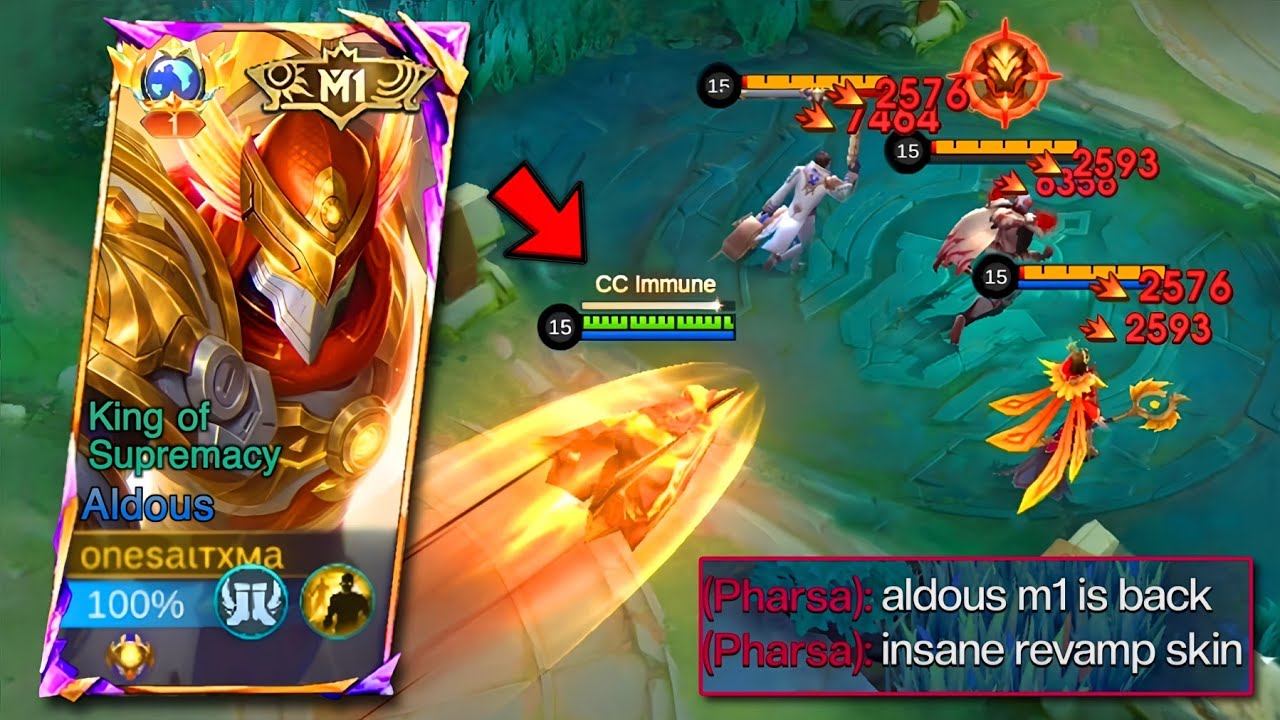 THANK YOU MOONTON!!! ALDOUS M1 SKIN REVAMPED 