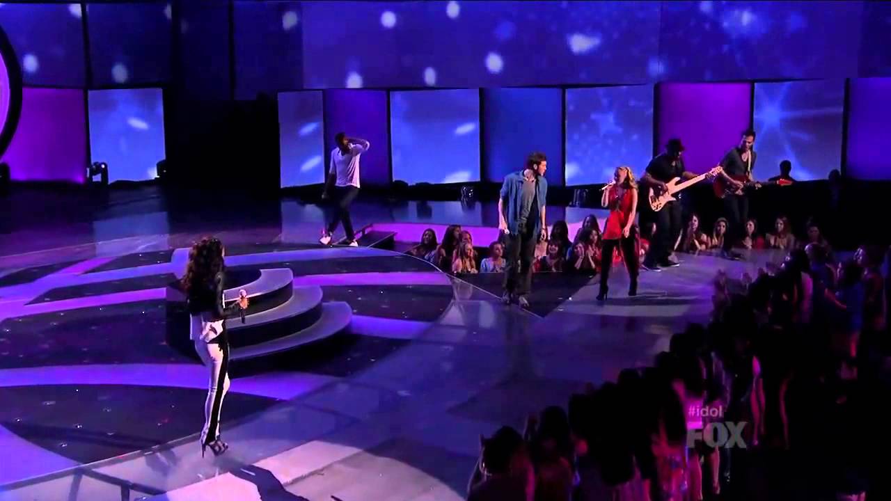 Group Performance Waiting For A Girl Like You - Top 4 - American Idol Season 11