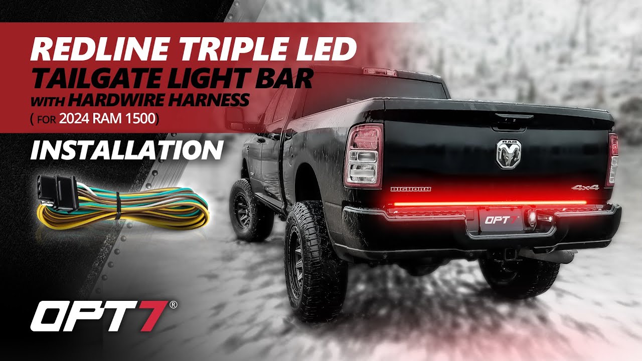 [КАК СДЕЛАТЬ] Светодиодная панель OPT7 Redline Triple Tailgate LED 60