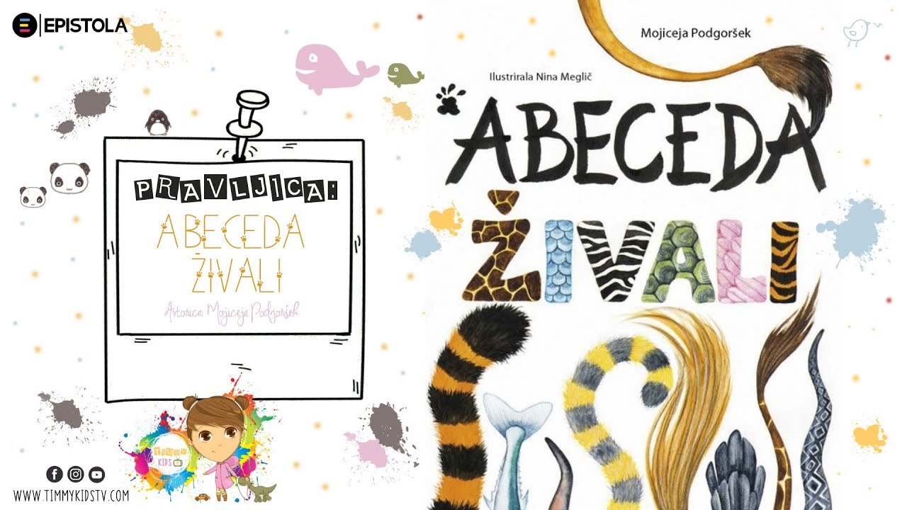 Timmy KIDS TV. Pravljica - ABECEDA ŽIVALI.