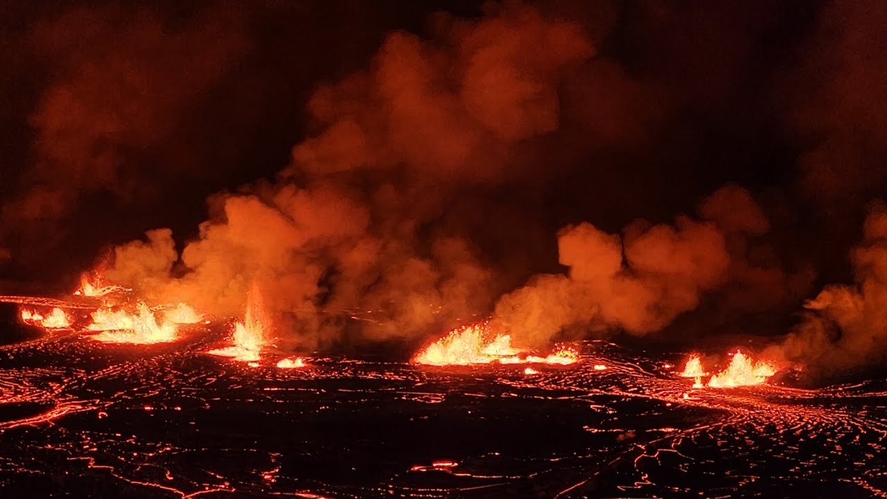 Kilauea Hawaii Eruption 2023 - Live!
