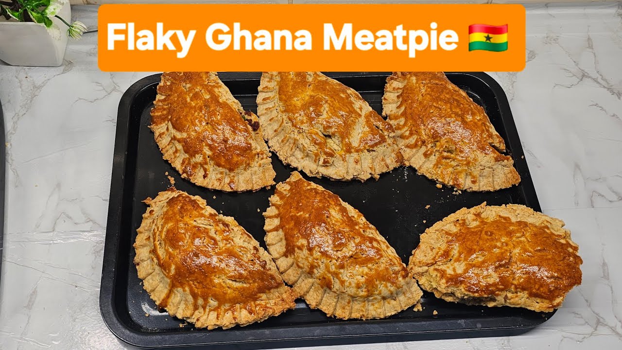 How to make Flaky Ghana Meatpie