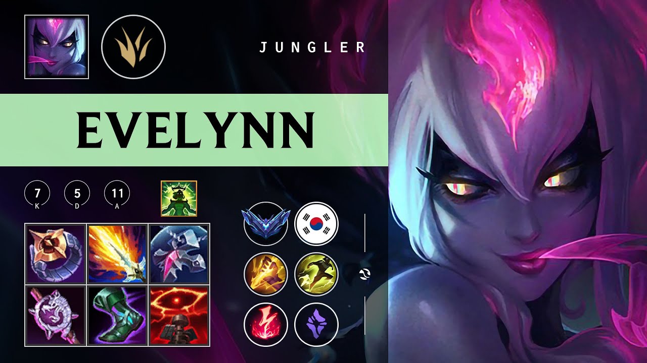 Evelynn Jungle vs Fiddlesticks - KR Diamond Patch 26.02