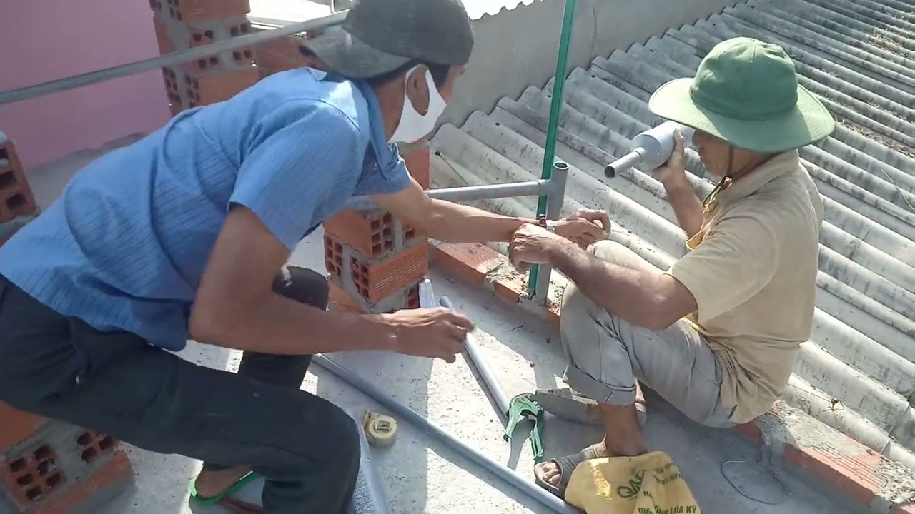 mẹo làm ống nén cho nhà thấp cải thiện lực nước đầu ra yếu