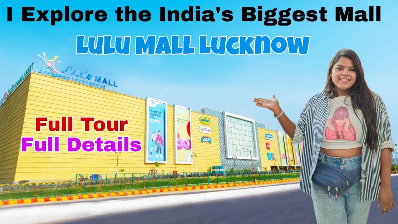 Lulu Mall Lucknow | Inside India’s Largest Mall | Full Tour & Hidden Gems