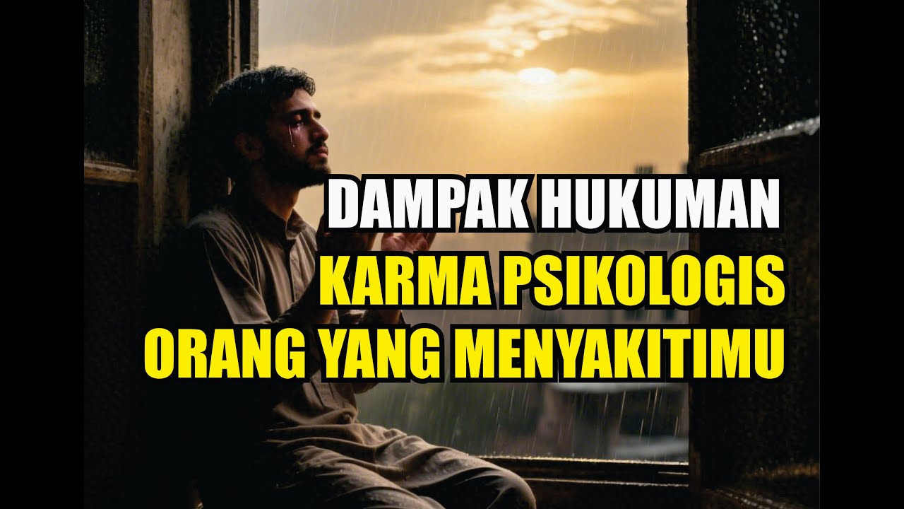 PERHATIKAN!! 10 KARMA PSIKOLOGIS BAGI ORANG YANG MENYAKITIMU DENGAN TANPA RASA