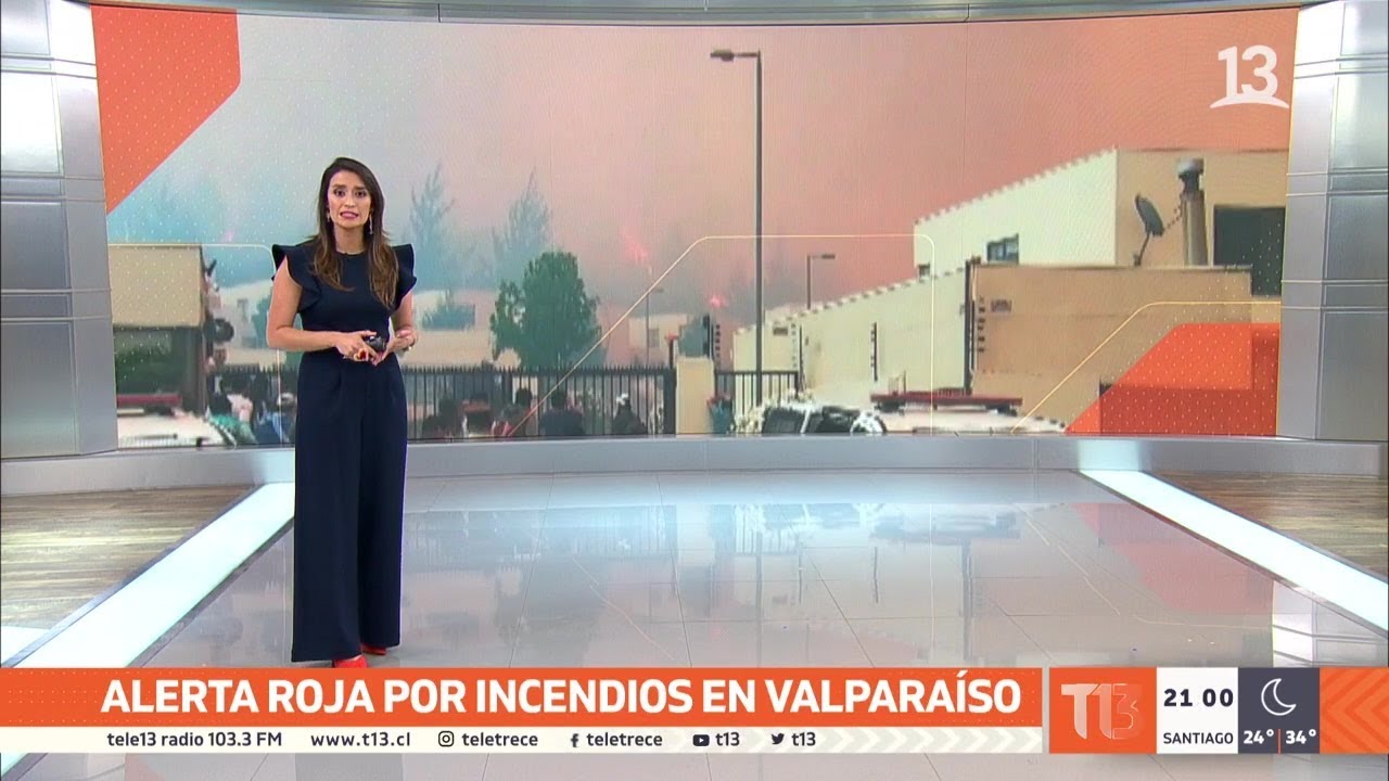 Evacúan zonas de Curauma por incendios forestales