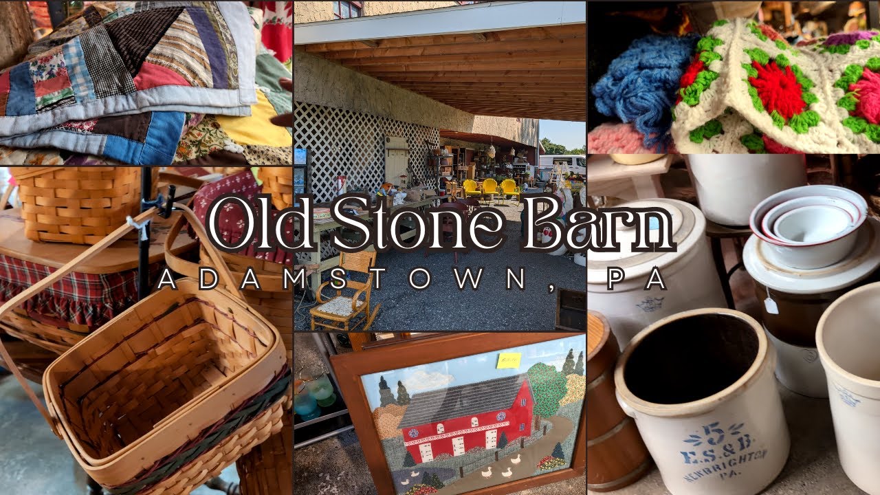 Old Stone Barn Antiques | Adamstown, PA | Shop with Me