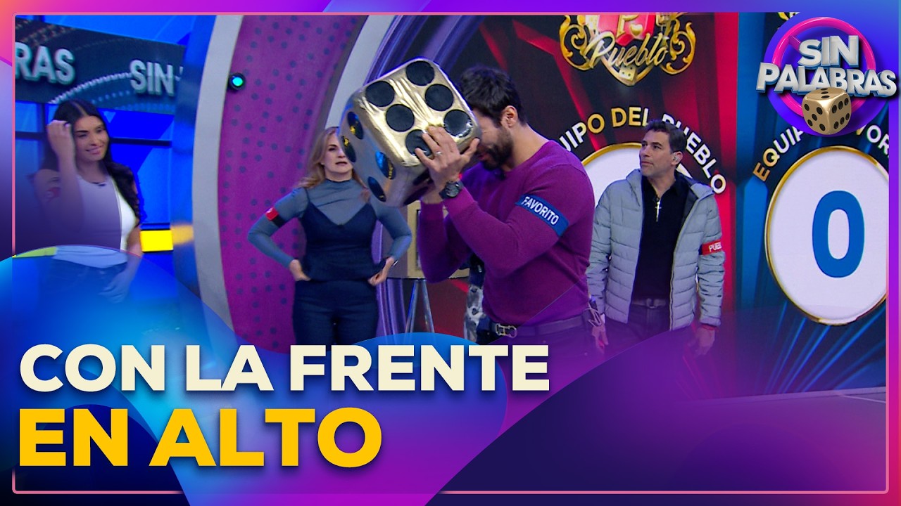 Sin Palabras🎲🕹️ | ¡Los tenían contra el piso! Un equipo ganó 1️⃣0️⃣ vs. 2️⃣ 🫣 | Venga La Alegría