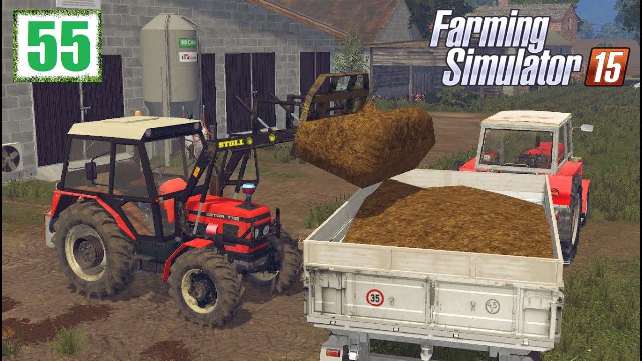 Wywożenie obornika 2016 - Farming Simulator 15 (Boluśowo V7) #55, gameplay pl