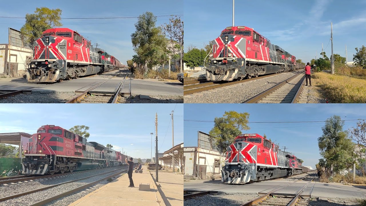 Así mueve ferromex los primeros trenes del año