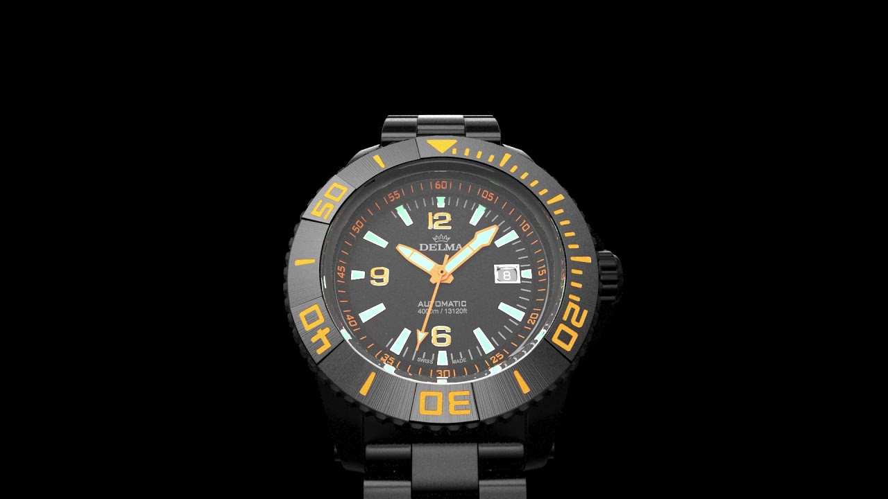 Delma Blue Shark III Black Edition Frontview
