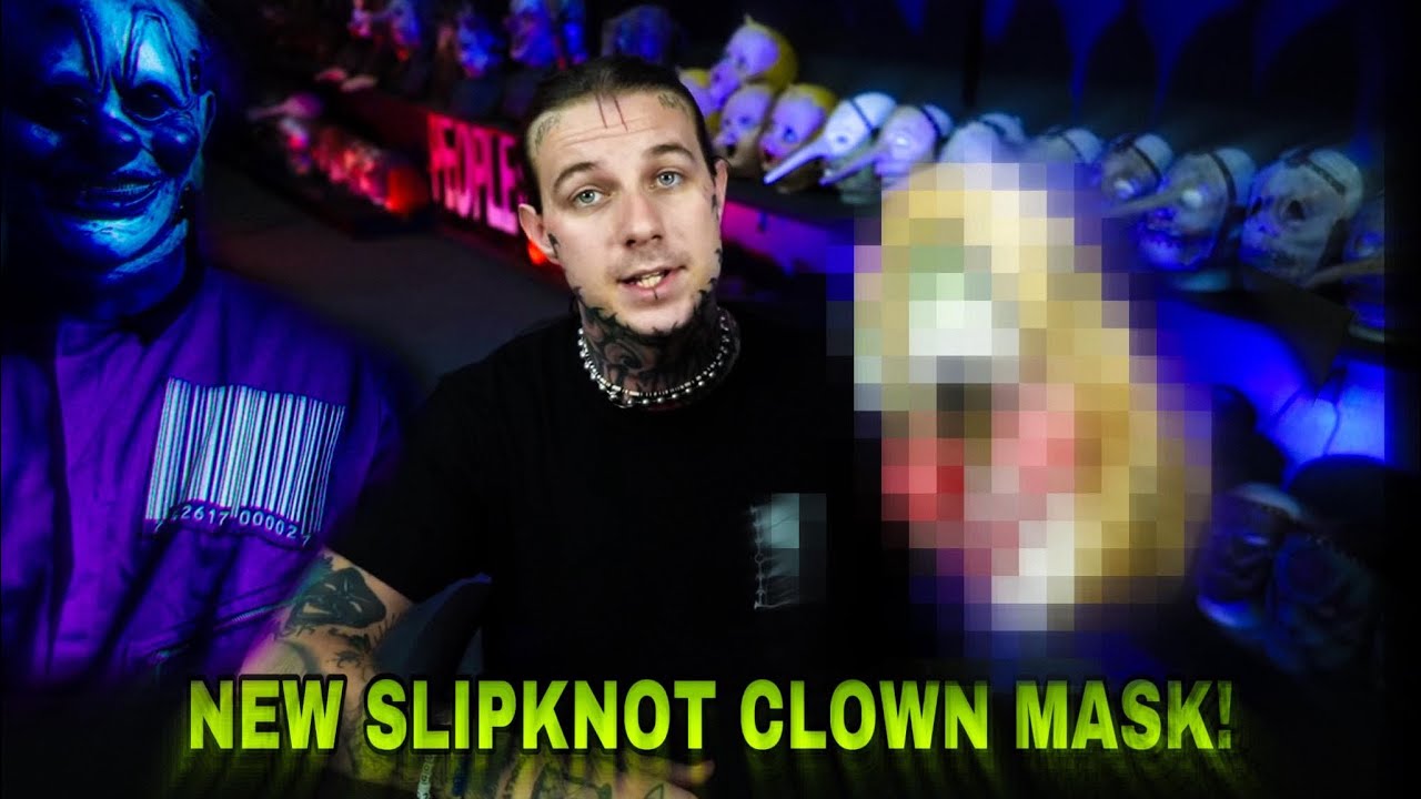 I GOT THE NEW SLIPKNOT CLOWN MASK!