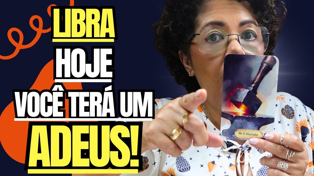 LIBRA -  AVISO DO ALÉM: HOJE A DESPEDIDA É INEVITÁVEL! #2026