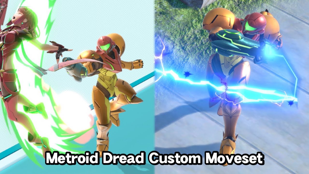 Metroid DREAD Custom Moveset for Samus [SSBU] - Mod Showcase