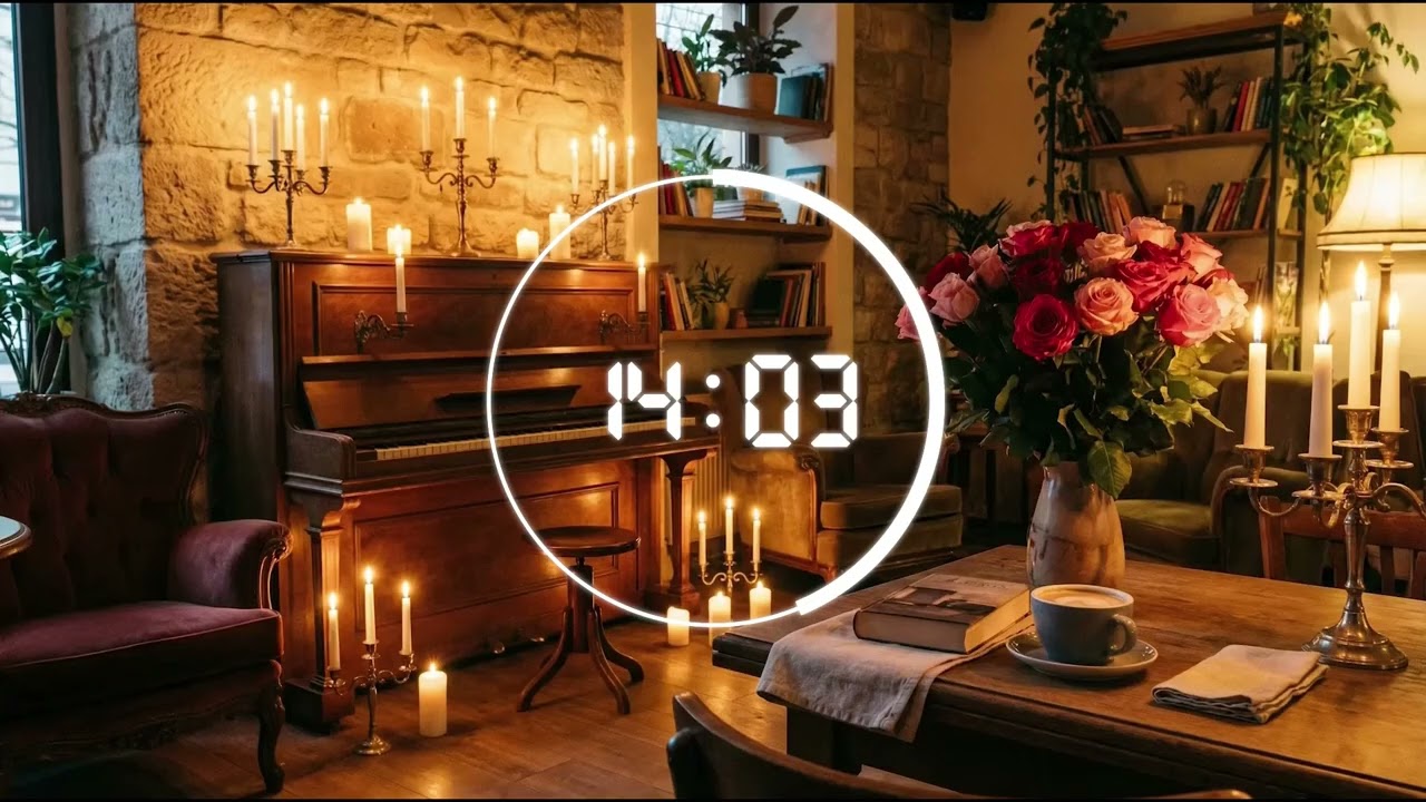 2-HOUR Pomodoro 4 x 25/5 📚 Piano Instrumental to Study and Relax, Working Productivity 📚 eRBass