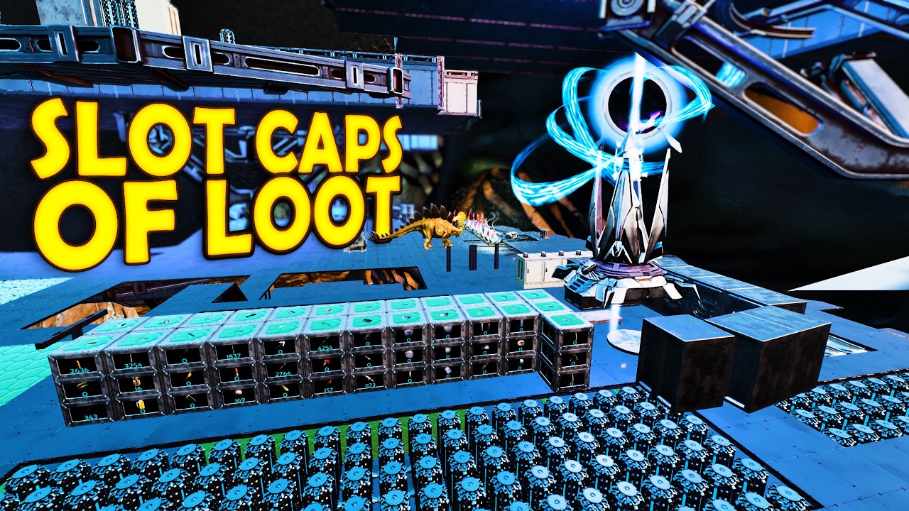 BIGGEST SHOPPING TRIP Into An Alpha&acute;s EXTINCTION MAIN BASE! ARK Ascended PvP