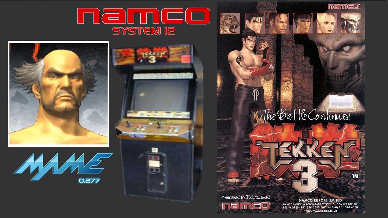 Tekken 3 (Arcade) - Heihachi (Very Hard, 1cc) (MAME 0.277)