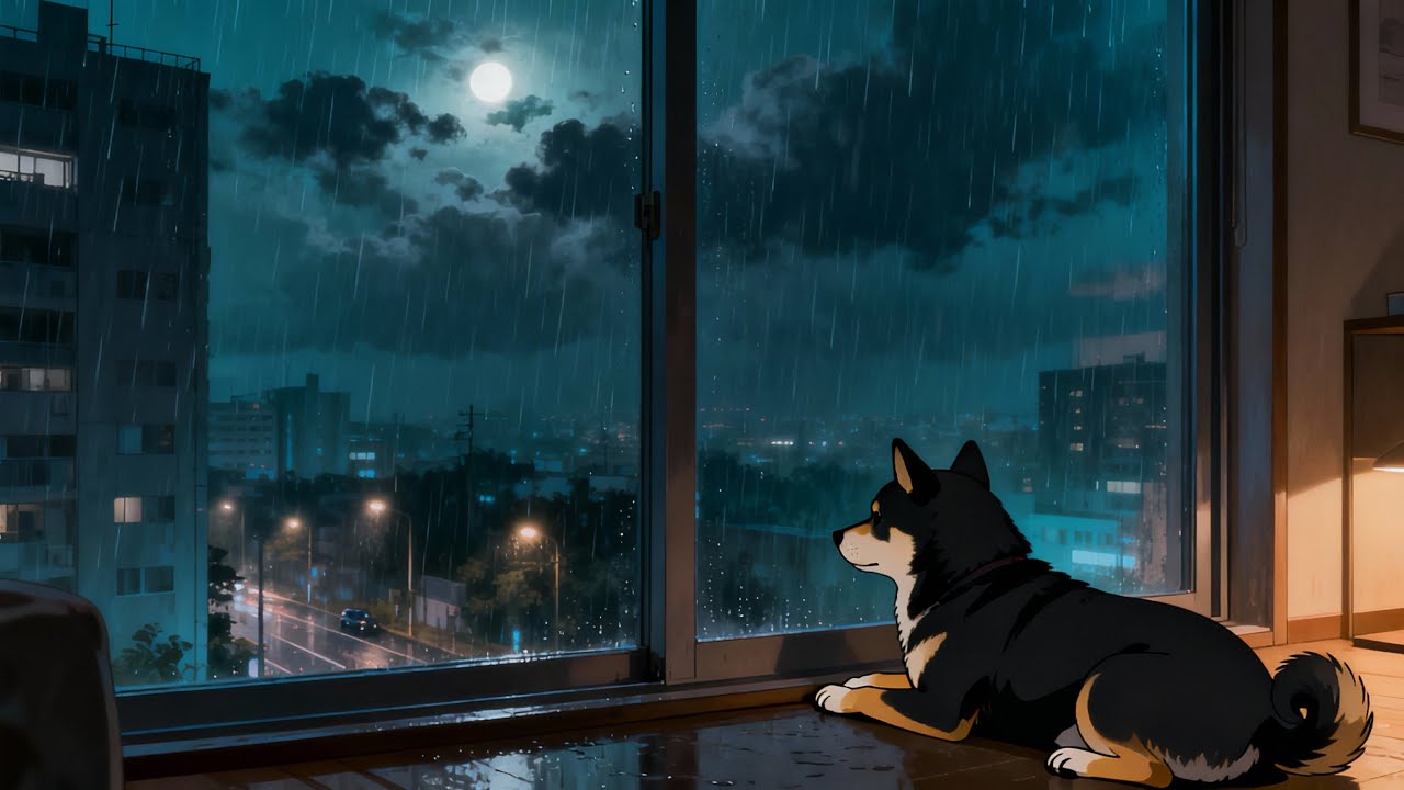 moonlight & lonely rain — late night chill lofi • ep.2