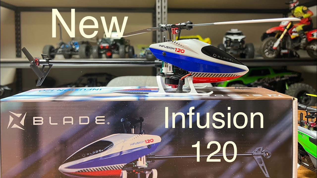 New Blade Infusion 120, Unboxing First Impressions, What Battery’s & Size Comparison!