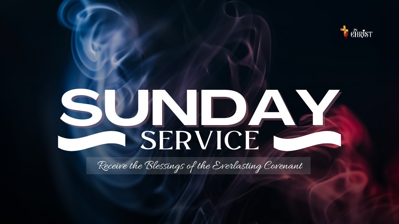 🔸4K LIVE ||EVERLASTING COVENANT SUNDAY SERVICE ||Pr BENNY KOLLAM ||Pr ANU ||In Christ Church||JAN 11