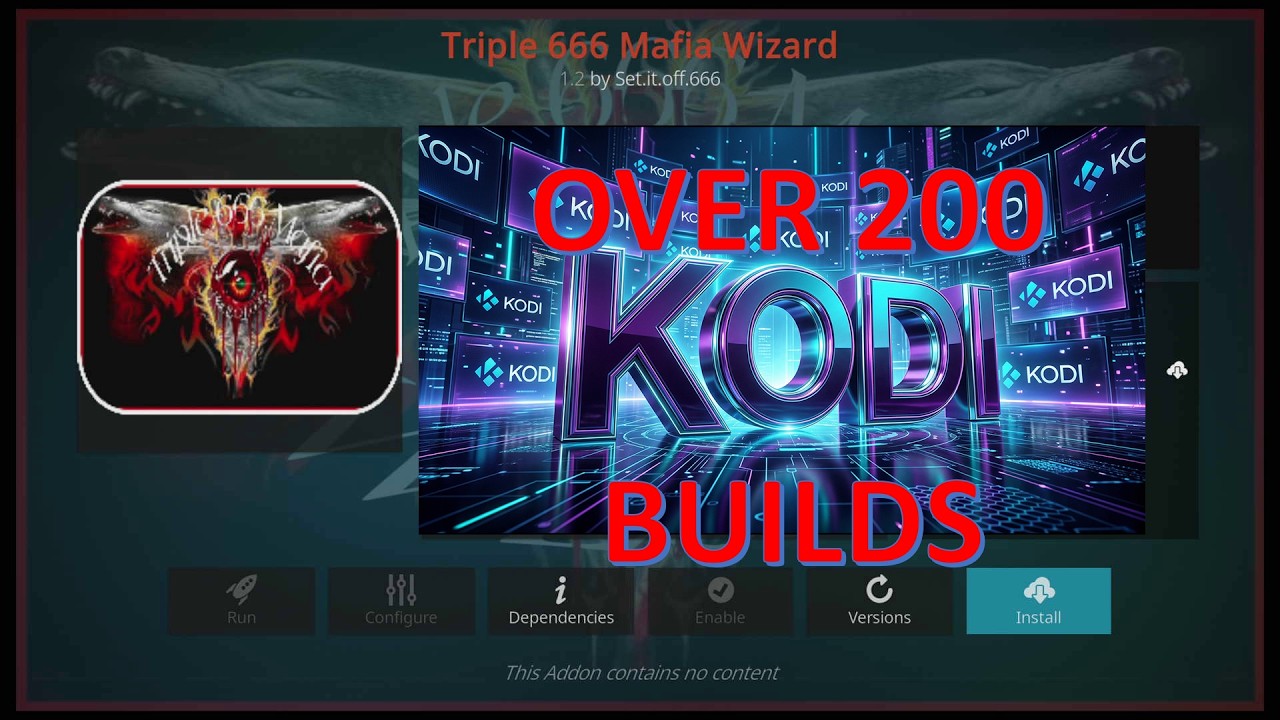 Вероятно, самый большой мастер настройки Kodi